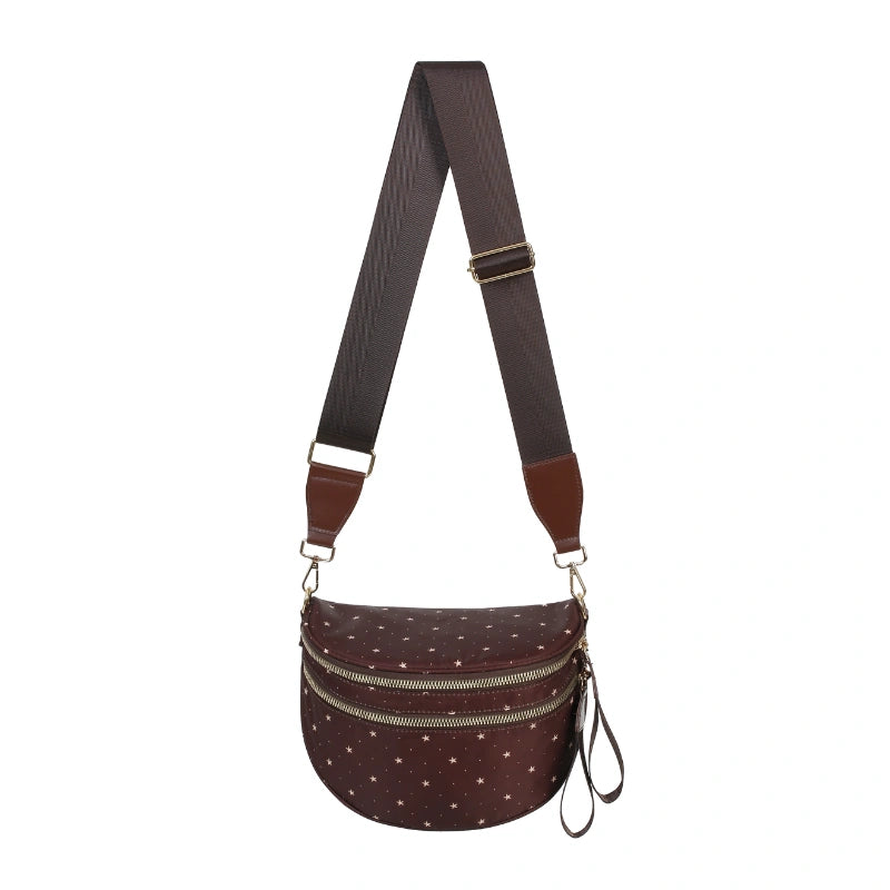 linear-gradient(125deg,
  #d6c4a1 0 20%,     /* beige clair à gauche */
  #4a2d24 20% 80%,   /* brun chocolat au centre */
  #d6c4a1 80% 100%   /* beige clair à droite */
);