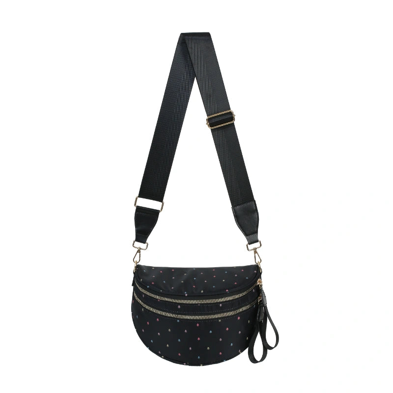 linear-gradient(125deg,
  #b4608c 0 25%,     /* fuchsia à gauche */
  #000000 25% 75%,   /* noir dominant au centre */
  #6fc08b 75% 100%    /* vert clair à droite */
);