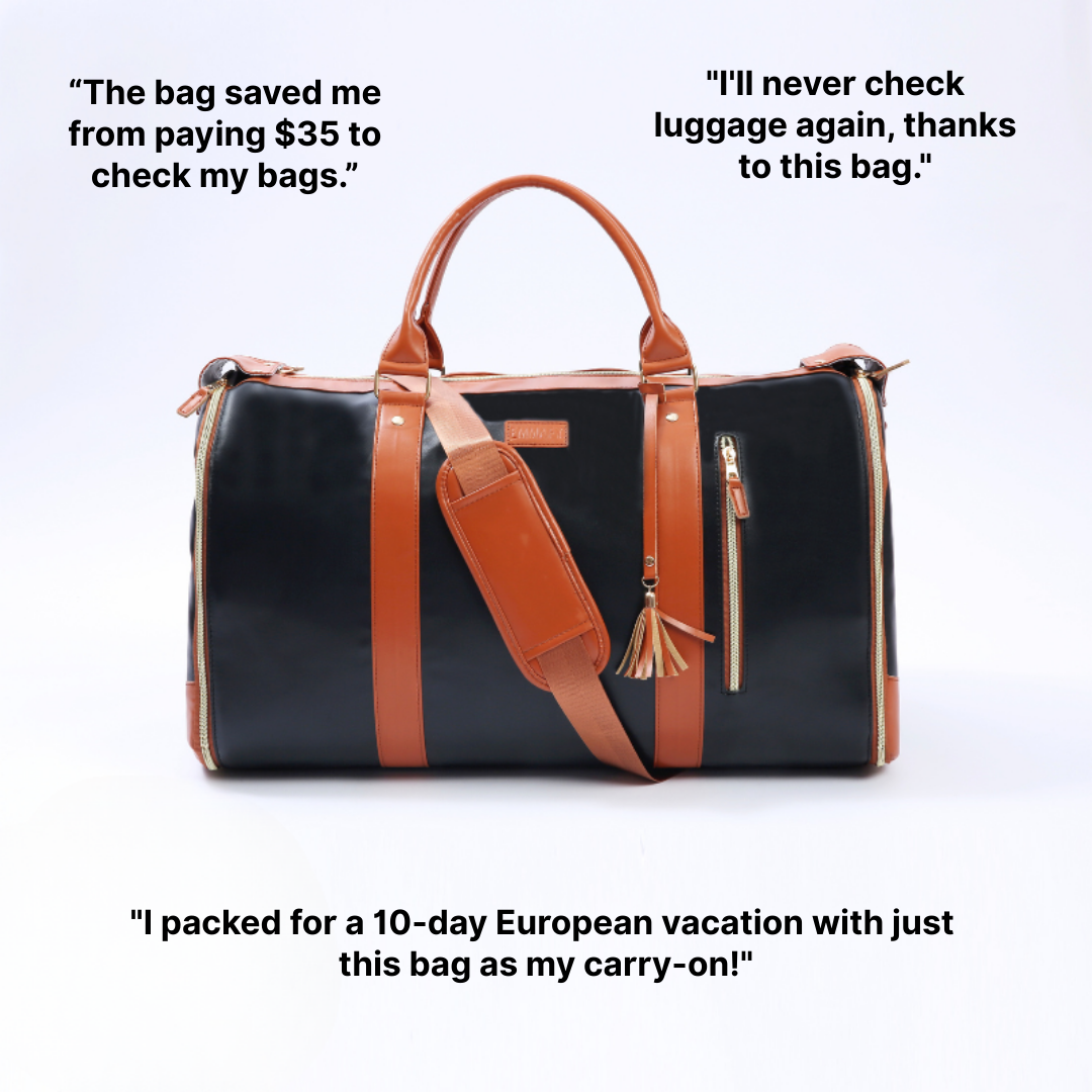 TravelSmart | The Revolutionary 3-in-1 Garment Duffle