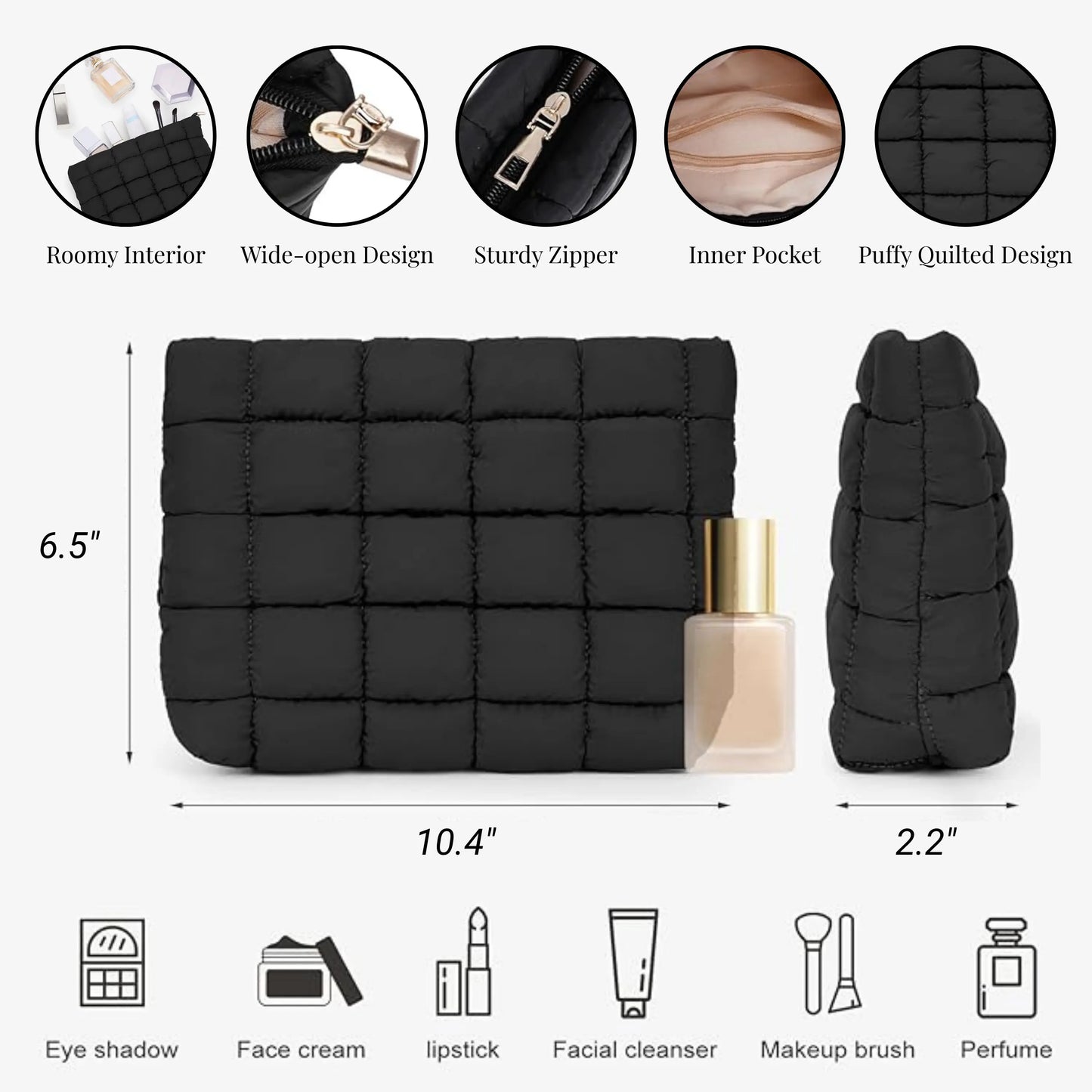 GoPuff – The Quilted Clutch Bag