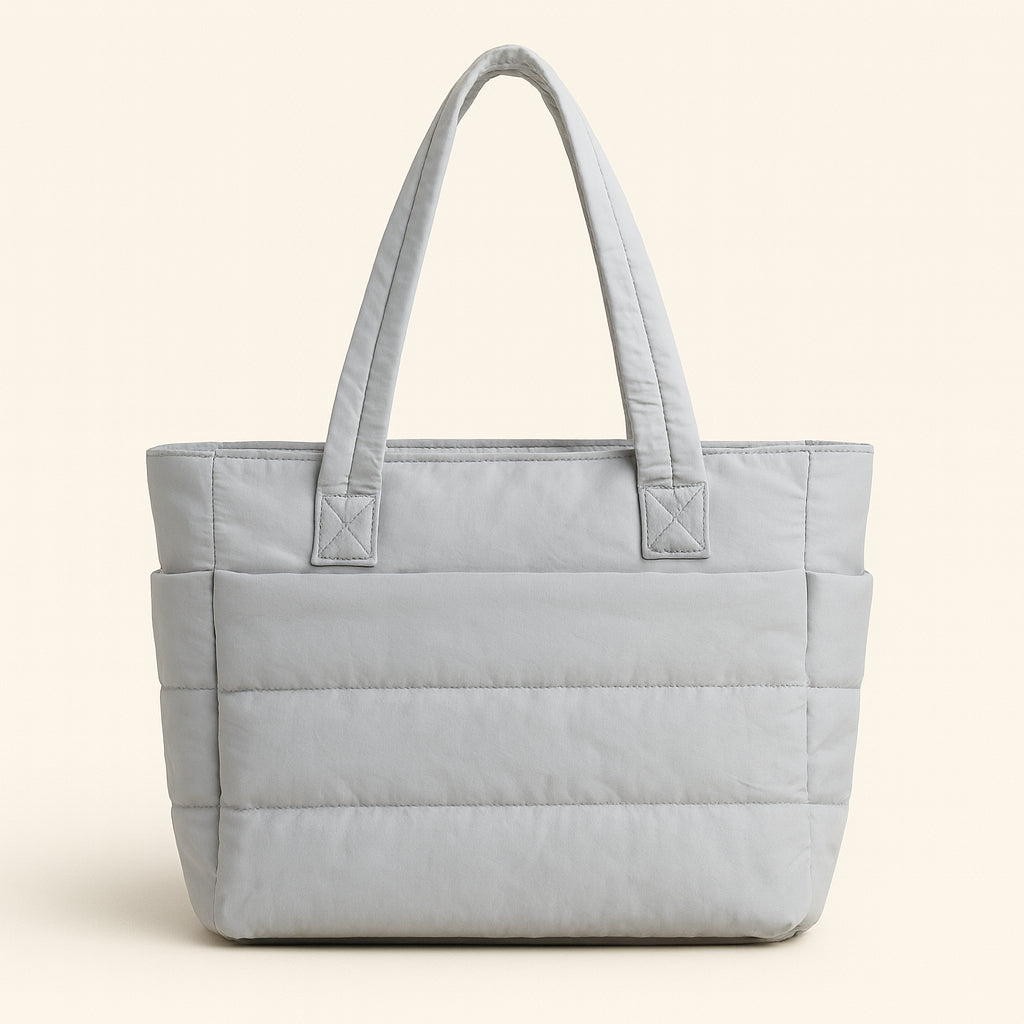Cloudy - The Roomy Puffy Tote Bag