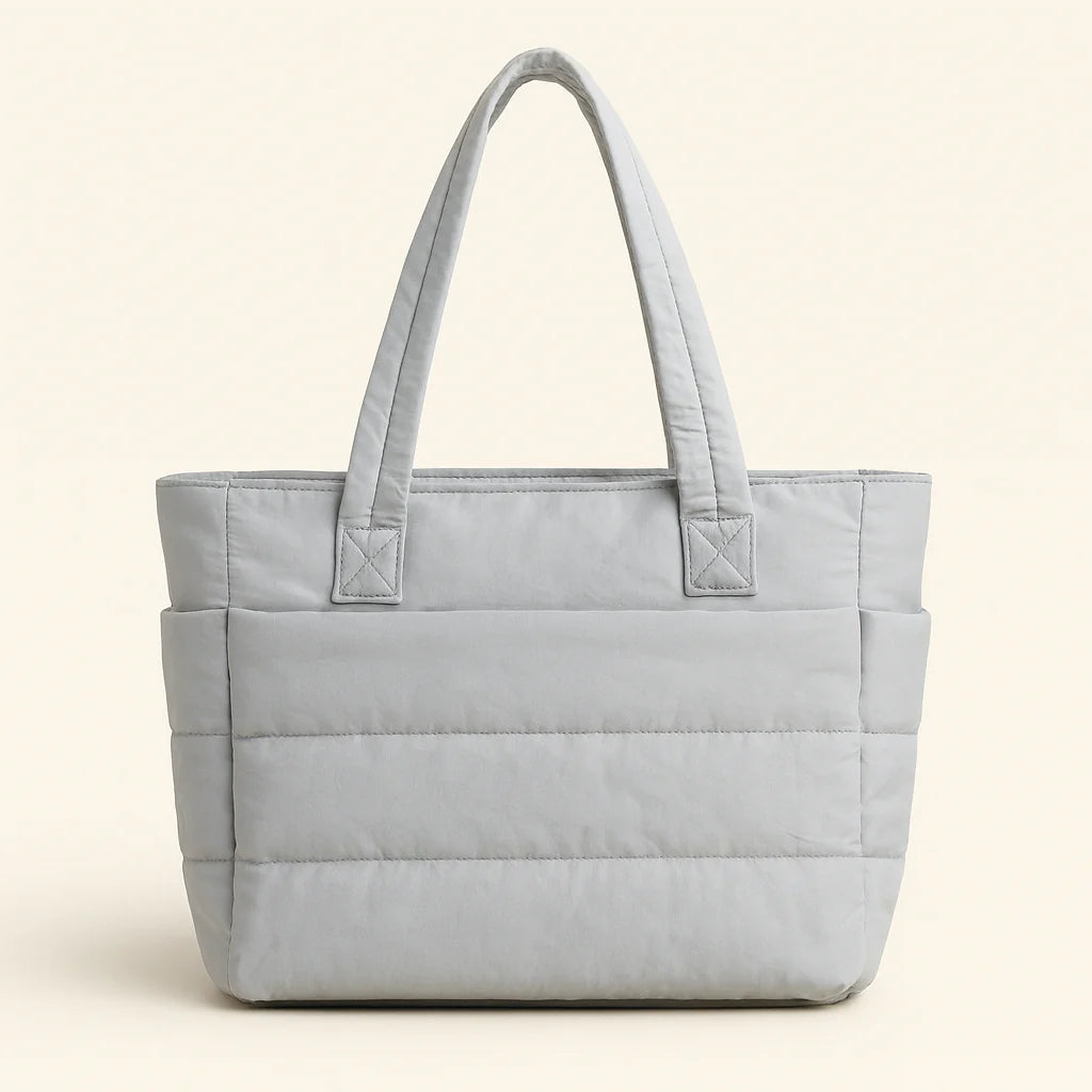 Cloudy - The Roomy Puffy Tote Bag