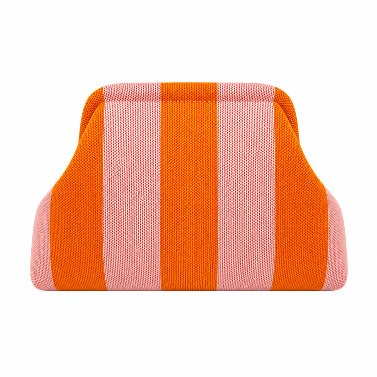 Striped Orange and Pink