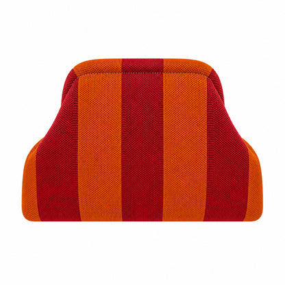 Striped Burgundy and Rust
