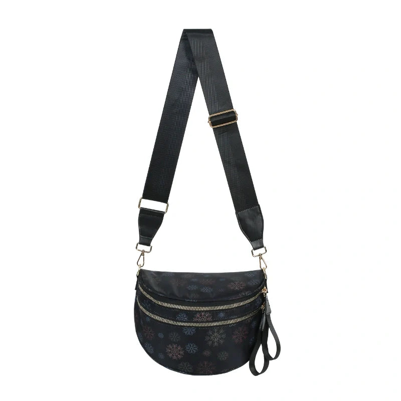 linear-gradient(125deg,
  #b4608c 0 25%,     /* fuchsia à gauche */
  #000000 25% 75%,   /* noir dominant au centre */
  #6bb7d6 75% 100%   /* bleu clair à droite */
);
