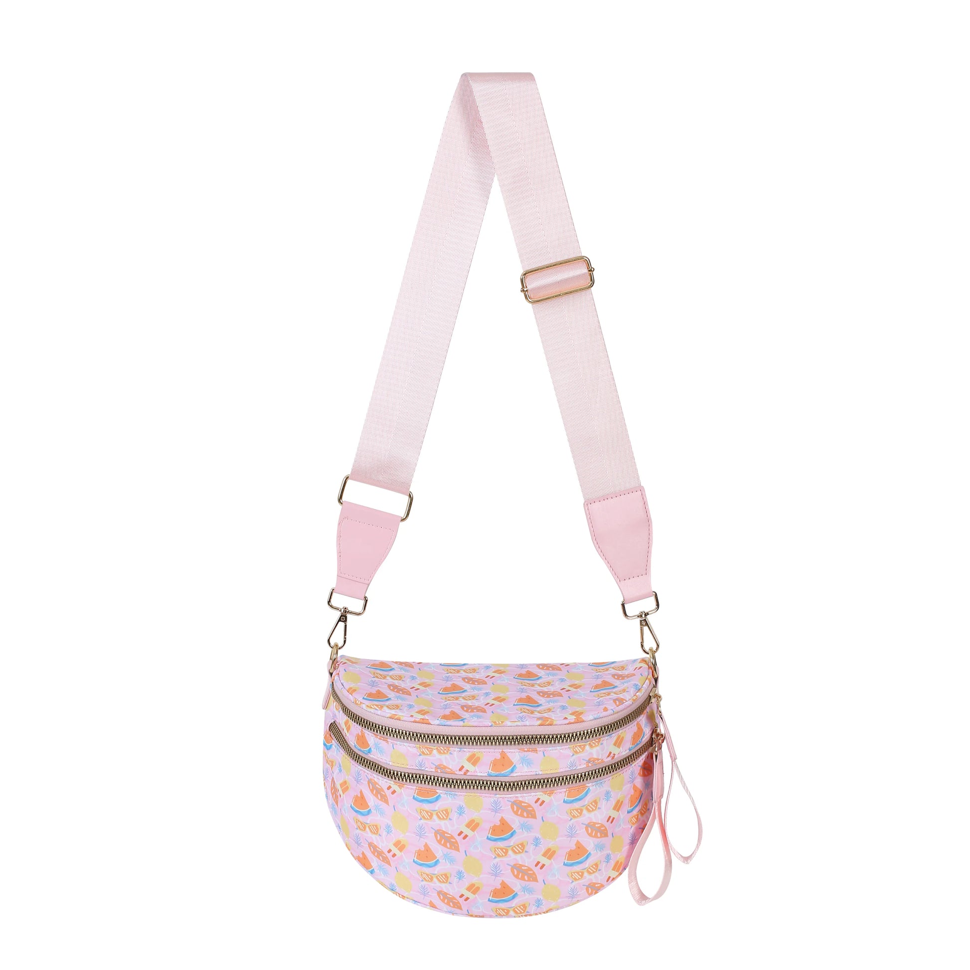 linear-gradient(135deg, #ffd9f0 0 50%, #ff8533 50% 100%)