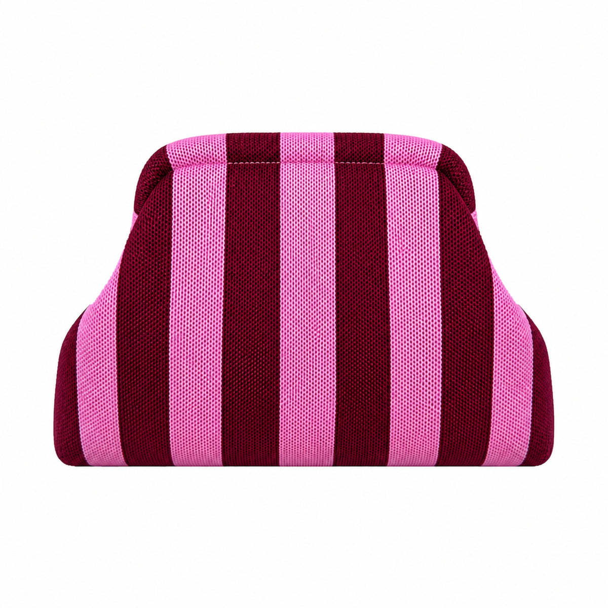 Striped Pink and Burgundy