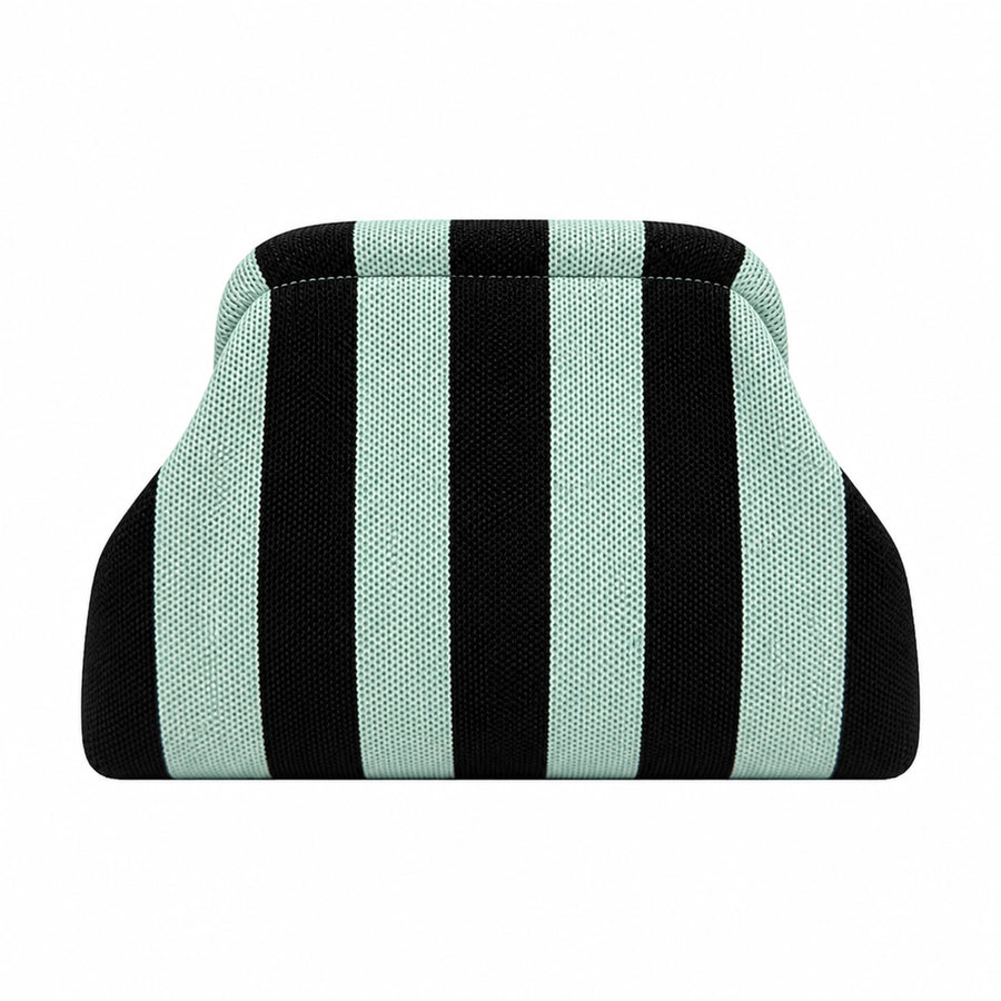 Striped Mint and Black