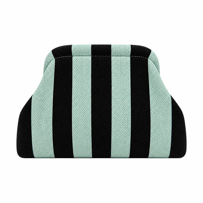 Striped Mint and Black