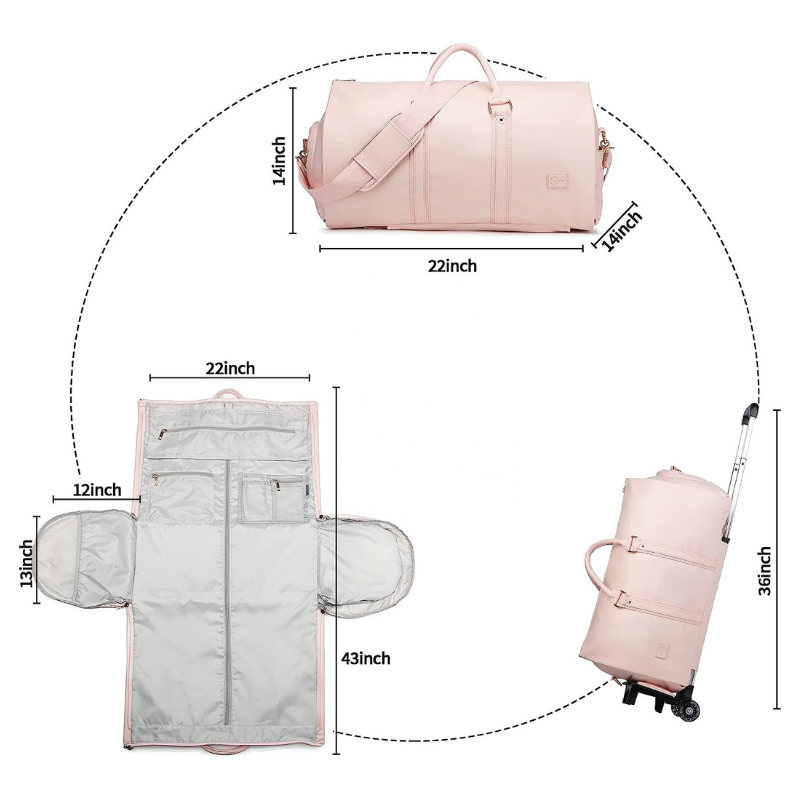 TravelSmart™ - The roomiest carry-on bag (With Wheels)