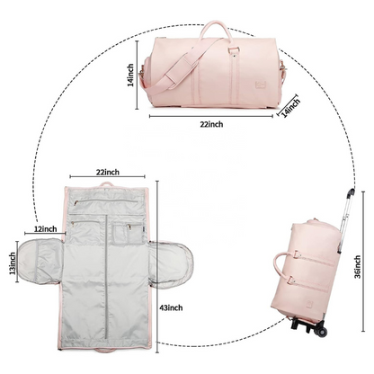 TravelSmart™ - The roomiest carry-on bag (With Wheels)