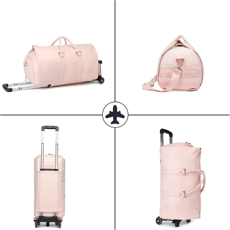 cute travel bags with wheels