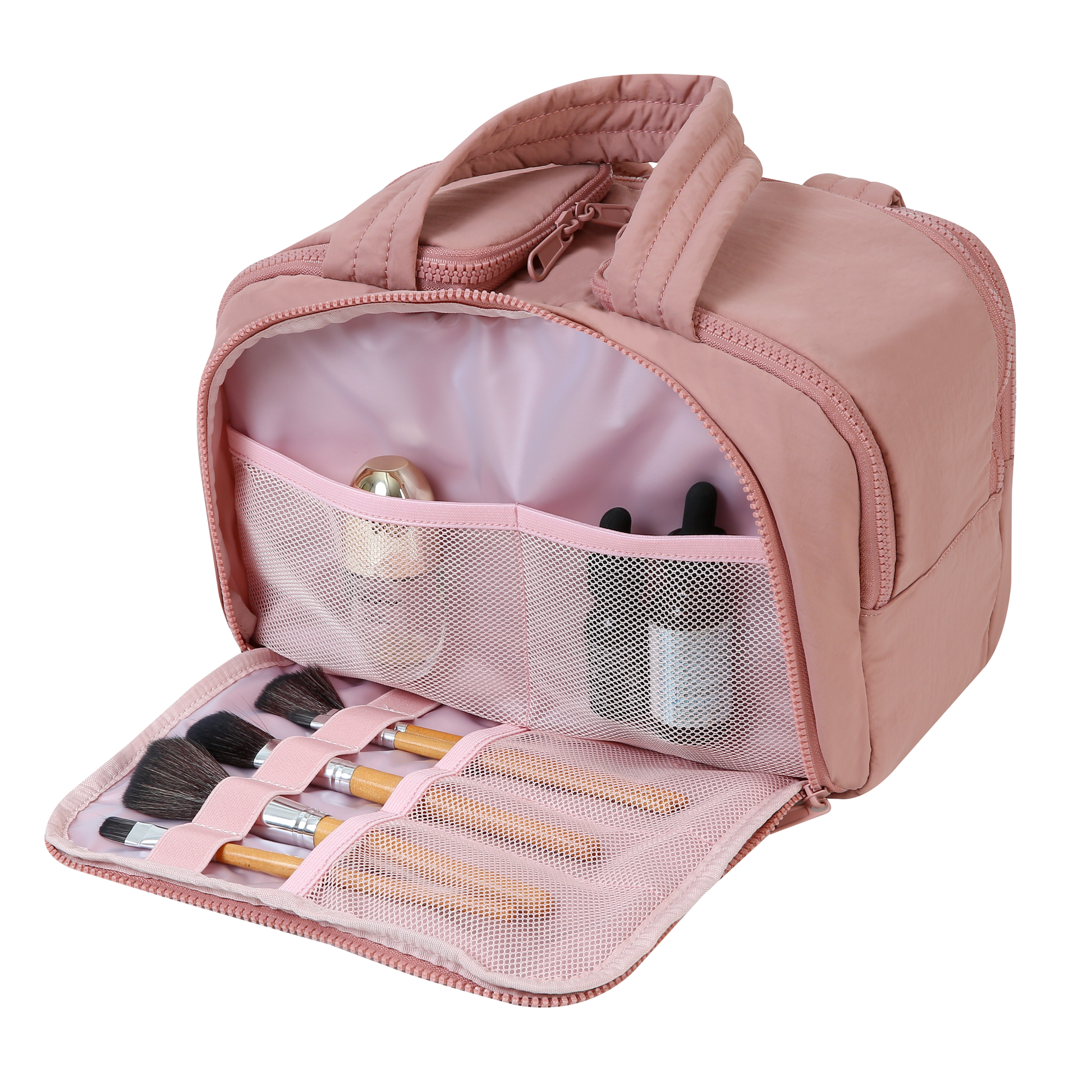 emme petite cosmetics and toiletries travel bag Travel Toiletry Bag for Women — CrushKit