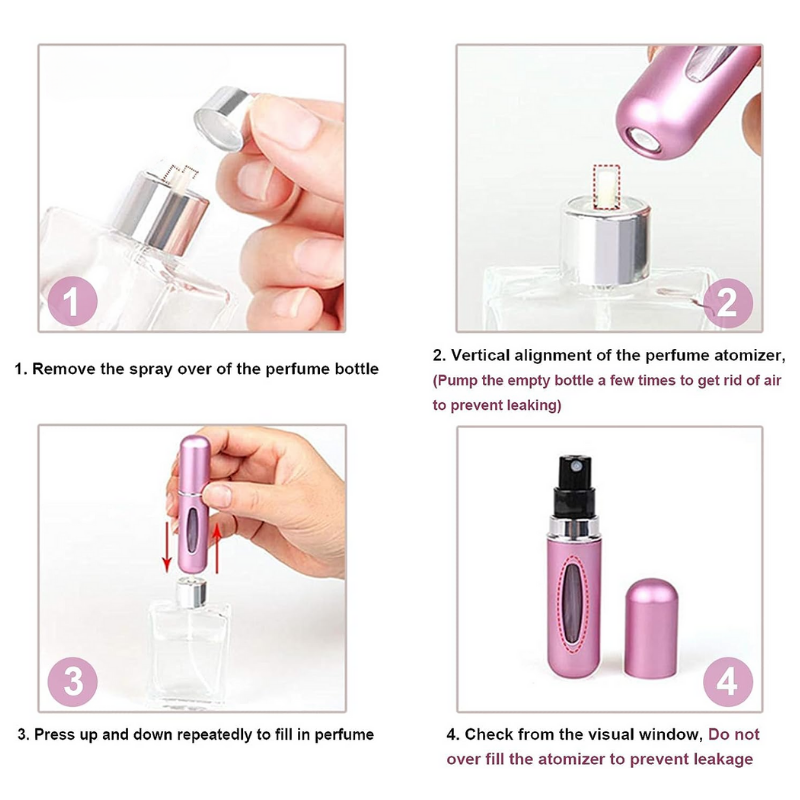 MiniPerfume™ - Travel Size Refillable Perfume (5pcs)