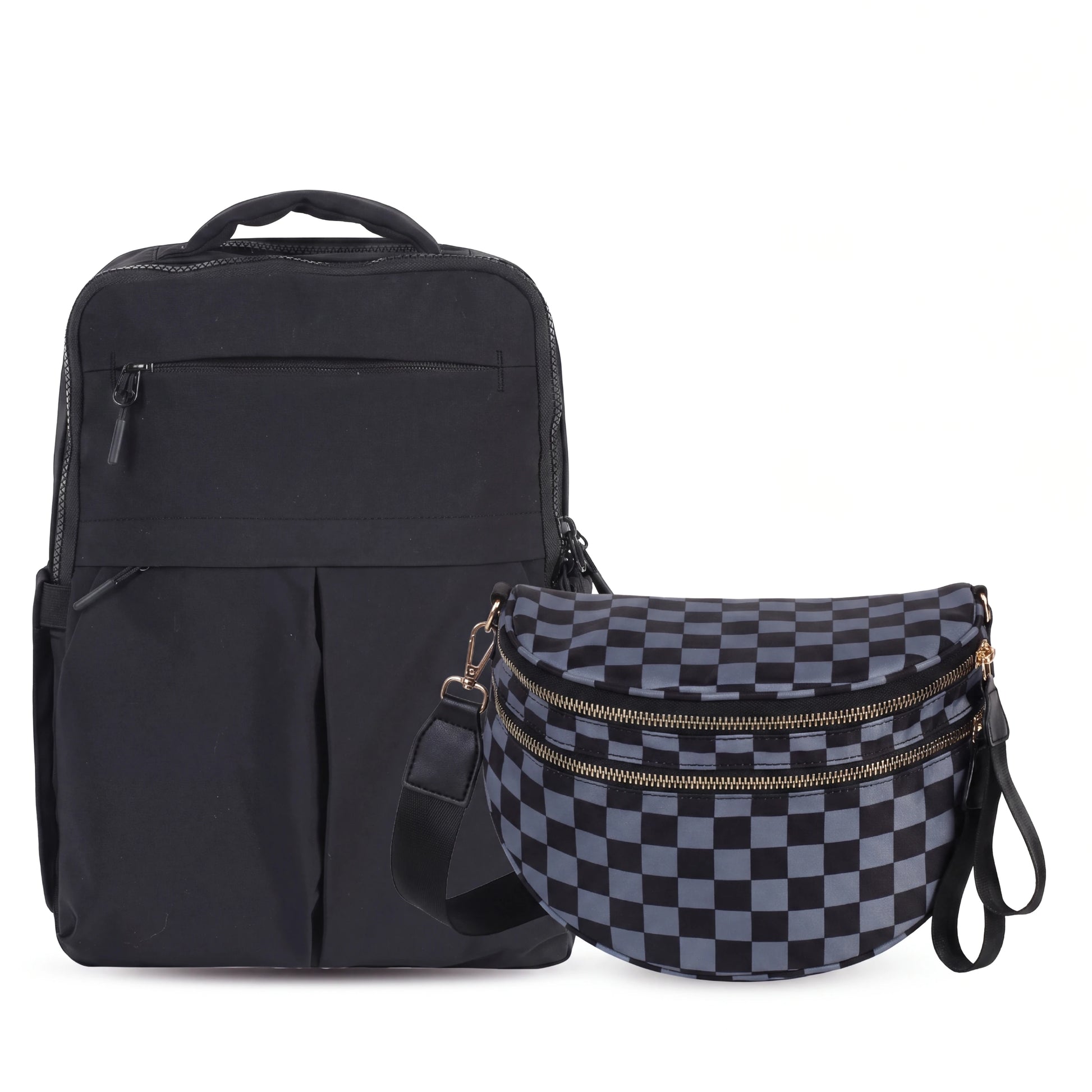 The Pack & Sling Duo — Mini Backpack + Free Crossbody
