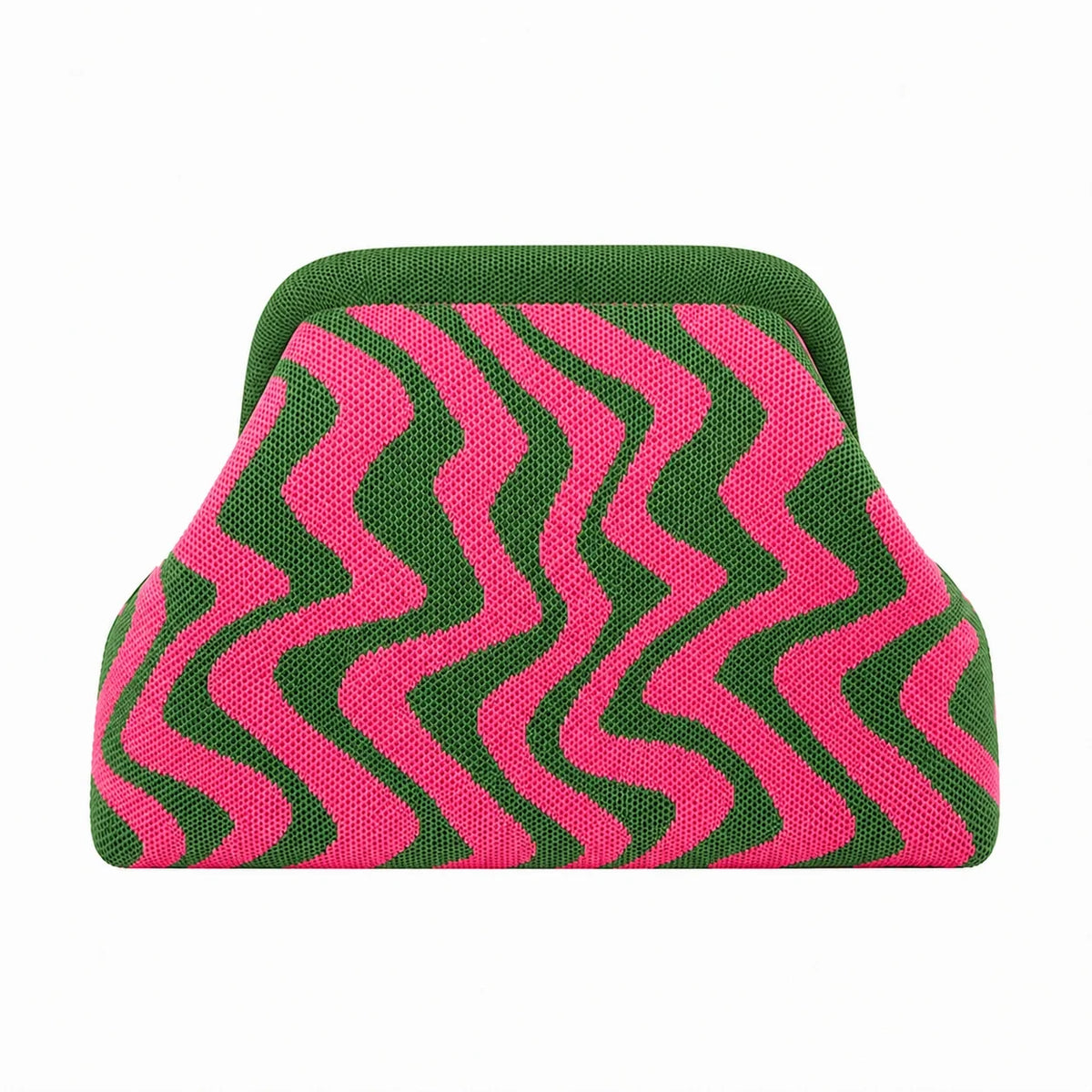 Wavy Pink and Green