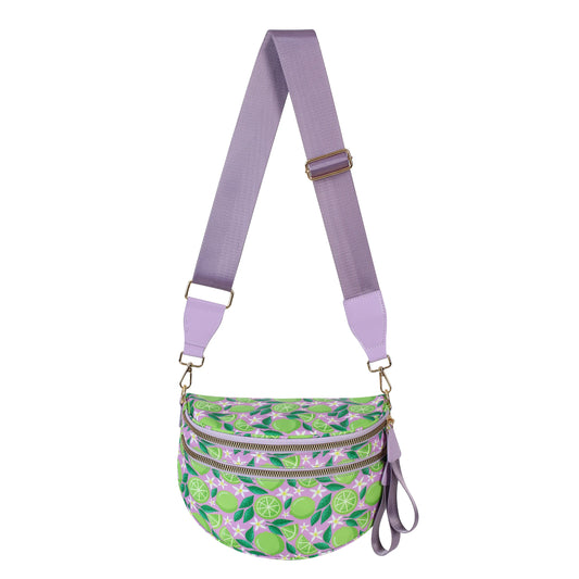 linear-gradient(135deg, #c8a3d9 0 50%, #7bc043 50% 100%)