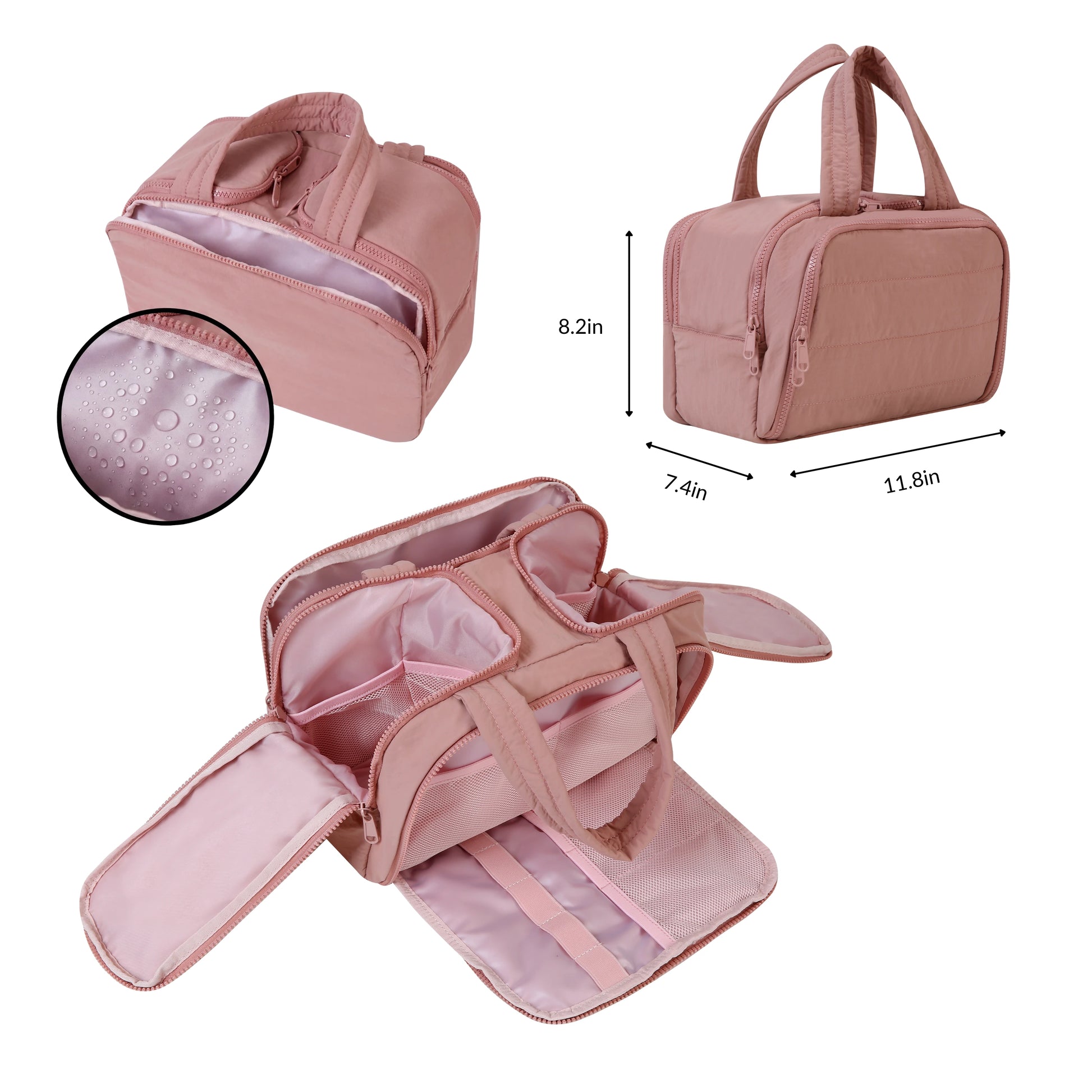 Travel Toiletry Bag for Women — CrushKit Travel Toiletry Bag for Women — CrushKit