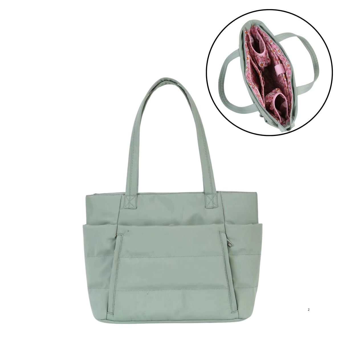 Cloudy Plus – The Organized Puffer Tote Bag