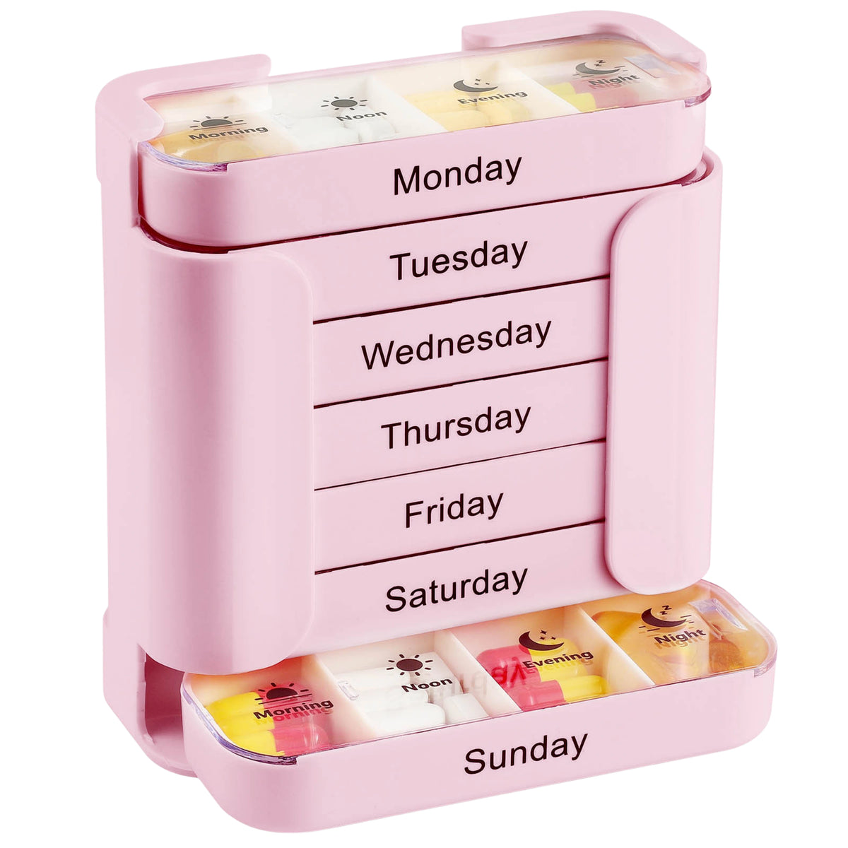 Stacky – The Slide-Out Pill Organizer