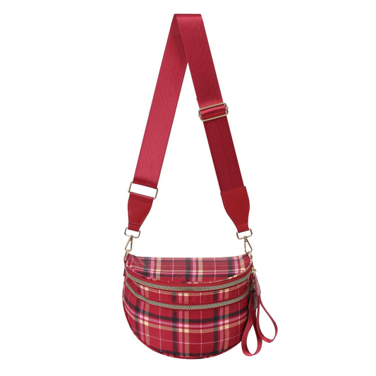 linear-gradient(125deg,
  #B33A44 0 30%,      /* bordeaux profond */
  #000000 30% 35%,    /* fine ligne bleu foncé du motif */
  #8A1F2B 35% 47%,    /* retour bordeaux */
  #E8D3A0 47% 53%,    /* ligne jaune/beige */
  #8A1F2B 53% 65%,    /* bordeaux */
  #000000 65% 70%,    /* deuxième ligne bleu foncé */
  #B33A44 70% 100%    /* rouge crimson plus clair en fin */
);