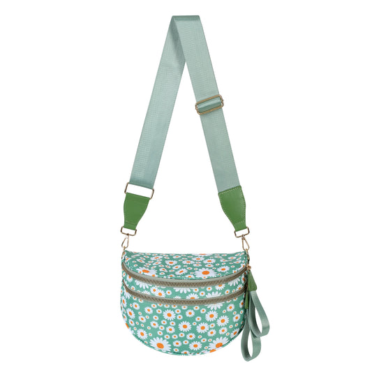 linear-gradient(135deg, #6b9e8a 0 50%, #ffffff 50% 100%)