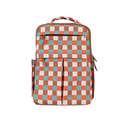 conic-gradient(from 90deg, #8ba5a9 25%, #9a503d 0 50%, #e44e2b 0 75%, #fcefef 0)