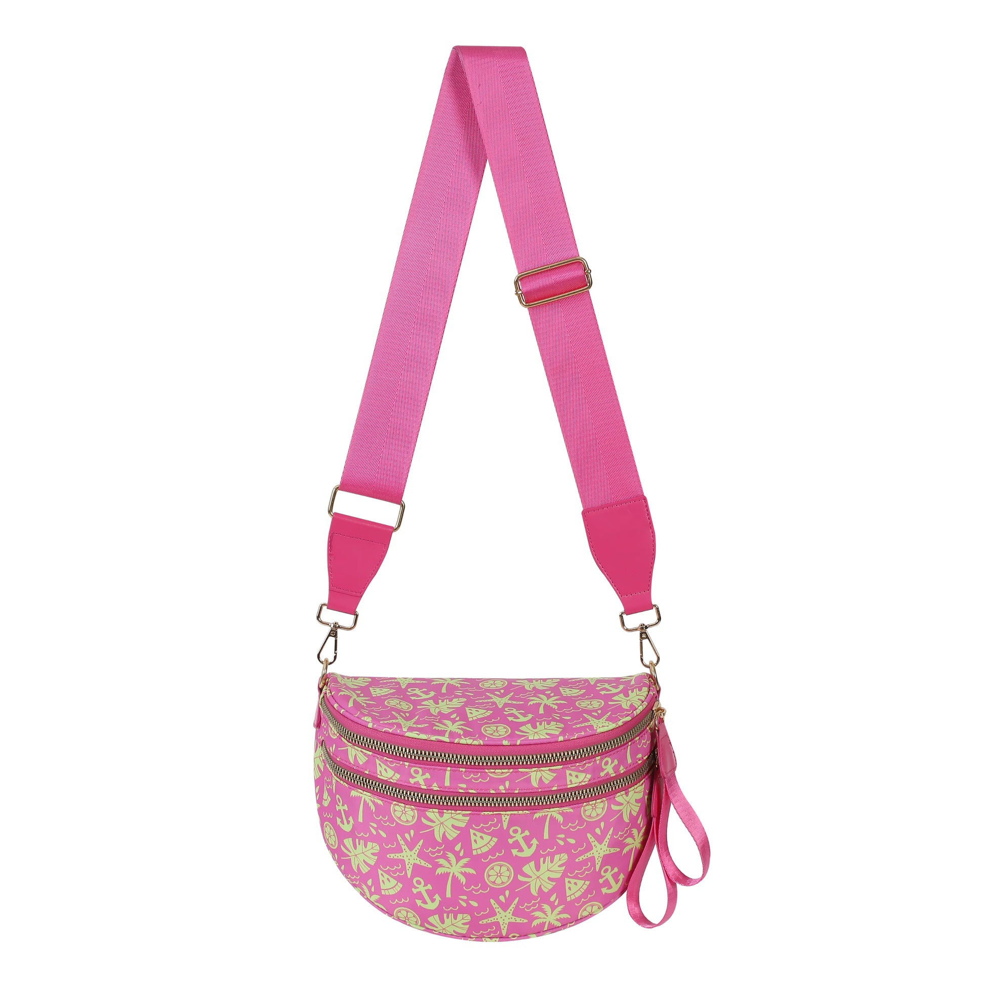 linear-gradient(135deg, #ff69b4 0 50%, #f5d742 50% 100%)