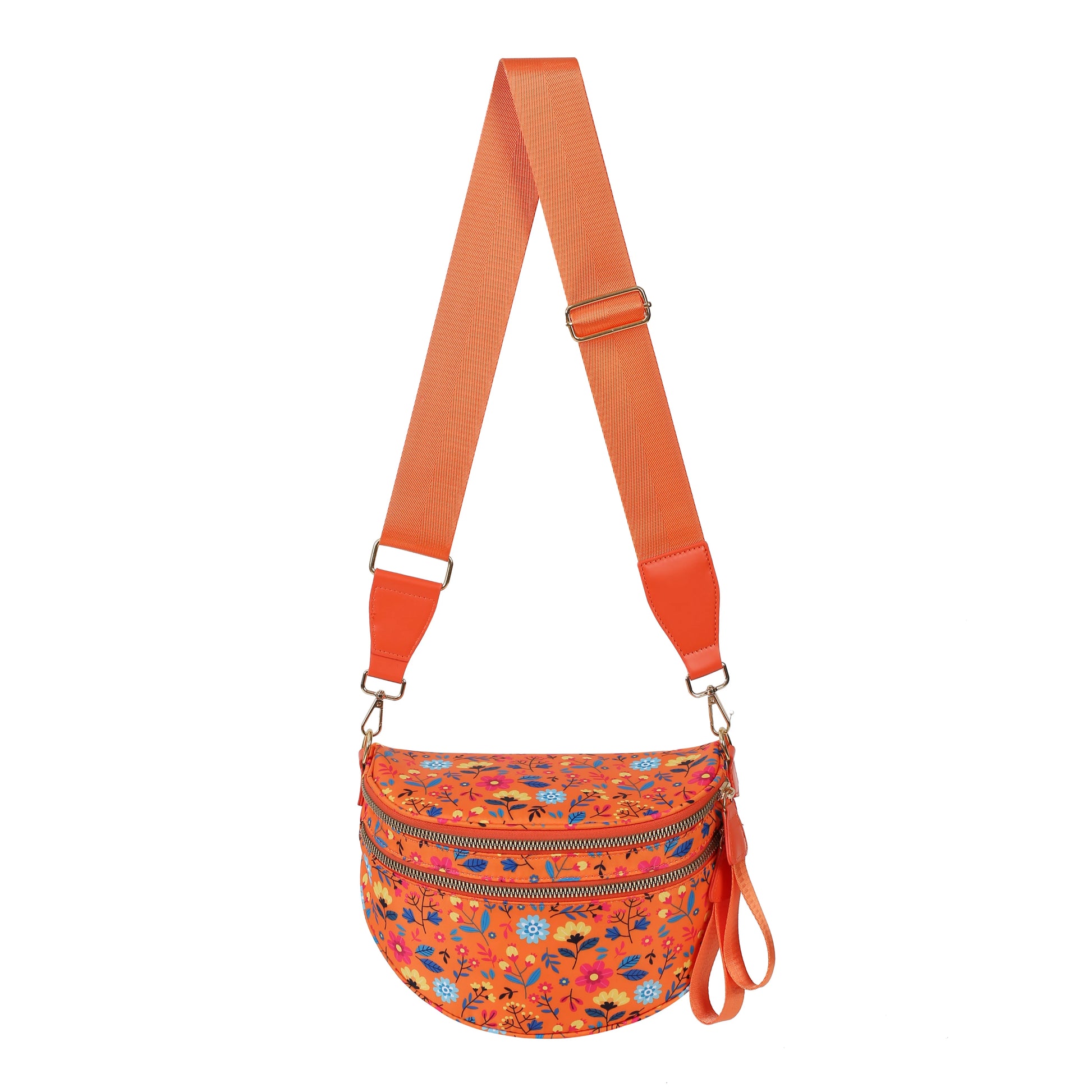 linear-gradient(125deg, #e86020 50%, #4a90d8 50%)