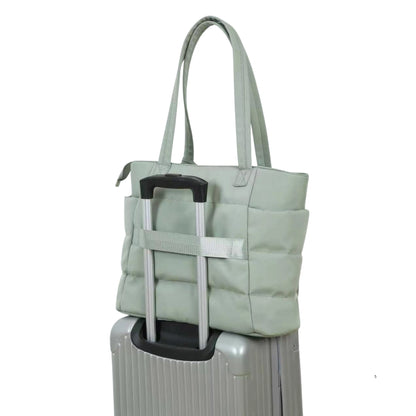 Cloudy Plus – The Organized Puffer Tote Bag