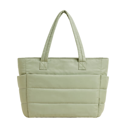 Cloudy - Puffer Tote Bag