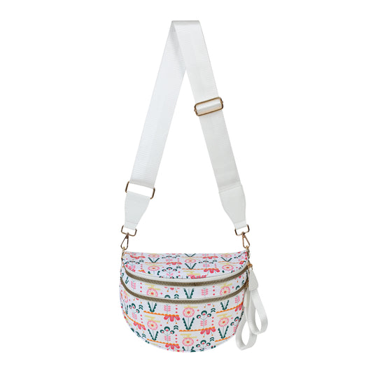 linear-gradient(125deg, #ffffff 50%, #e85080 50%)