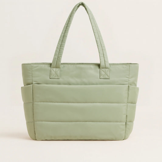 Cloudy - The Roomy Puffy Tote Bag