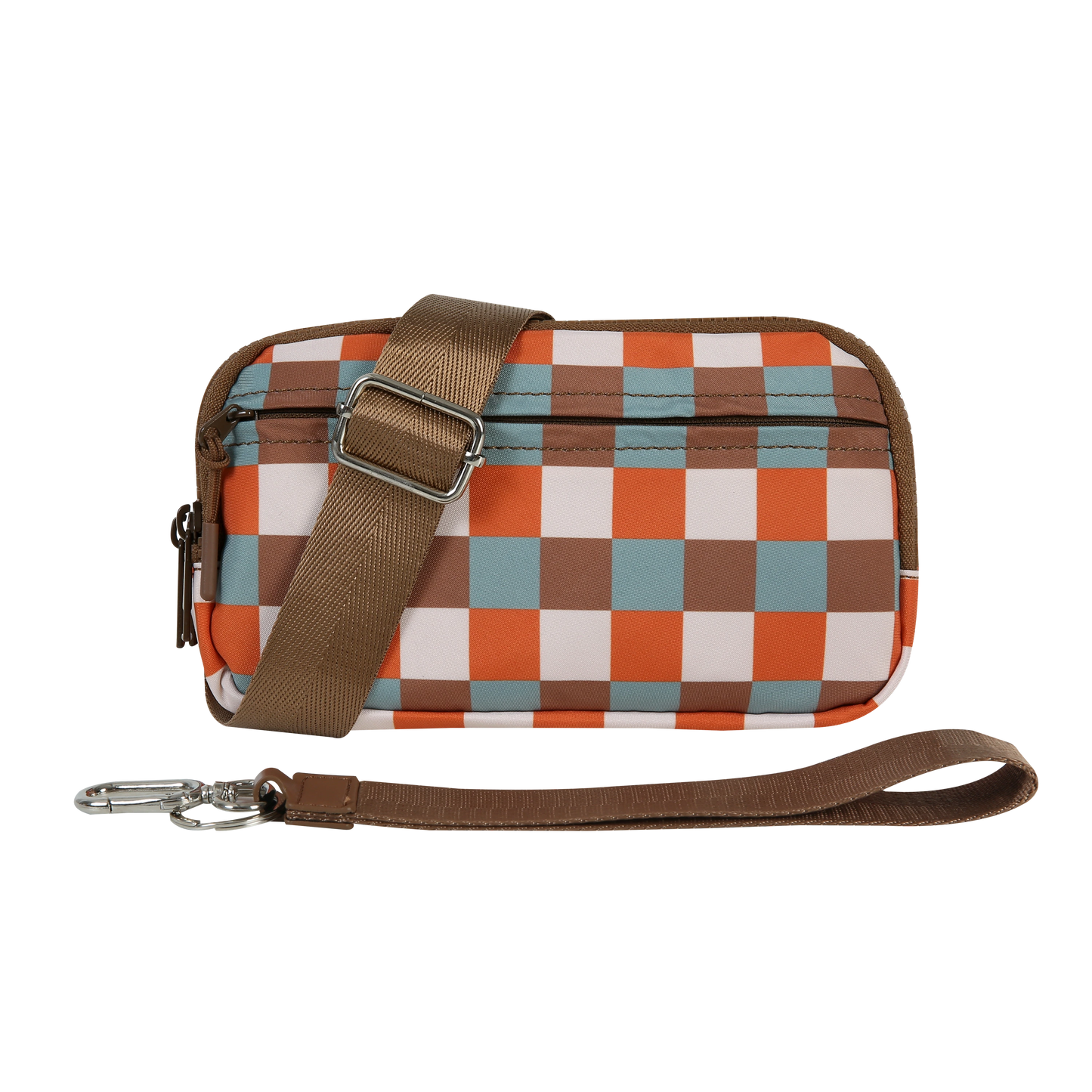 Checkered Khaki|conic-gradient(from 90deg, #8ba5a9 25%, #9a503d 0 50%, #e44e2b 0 75%, #fcefef 0)
