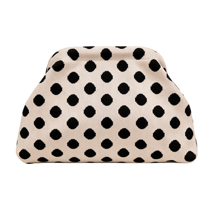 White Polka Dot