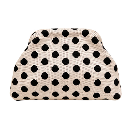 White Polka Dot