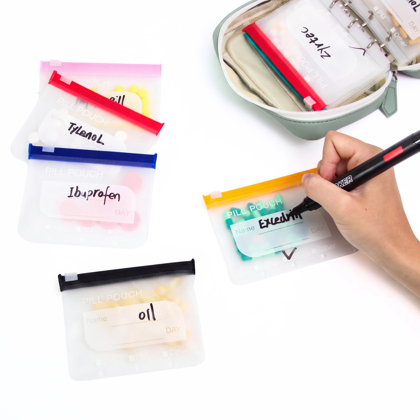 Pilly – The Pill Organizer Bag