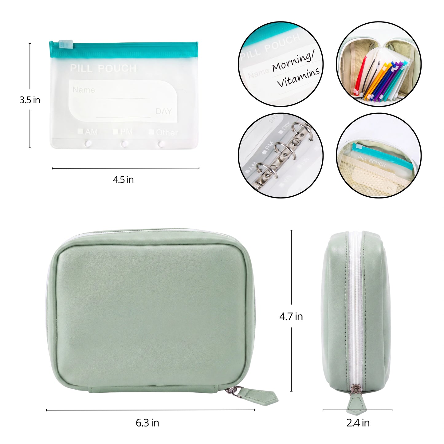Pilly – The Pill Organizer Bag