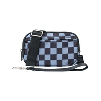 Checkered Gray and Black