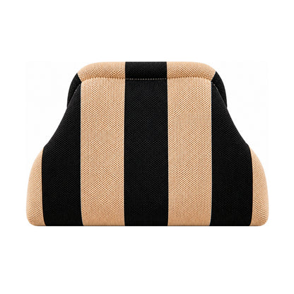 Striped Tan and Black