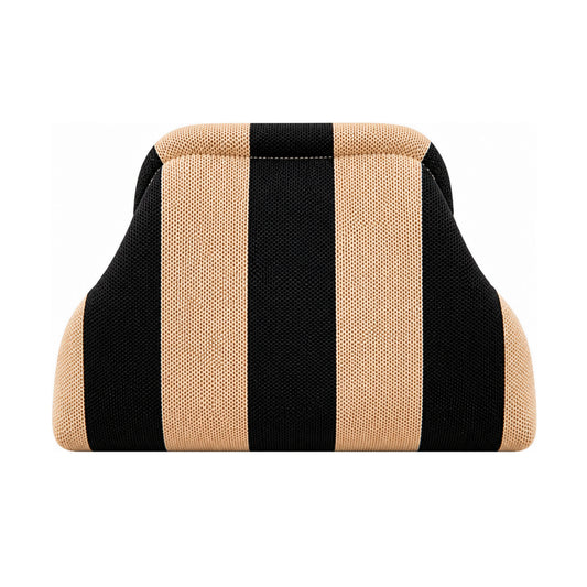 Striped Tan and Black
