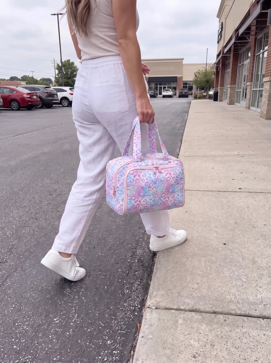 The First Toiletry Bag I Actually Leave Out