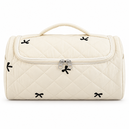Blowy front view - Milk White Black Butterfly