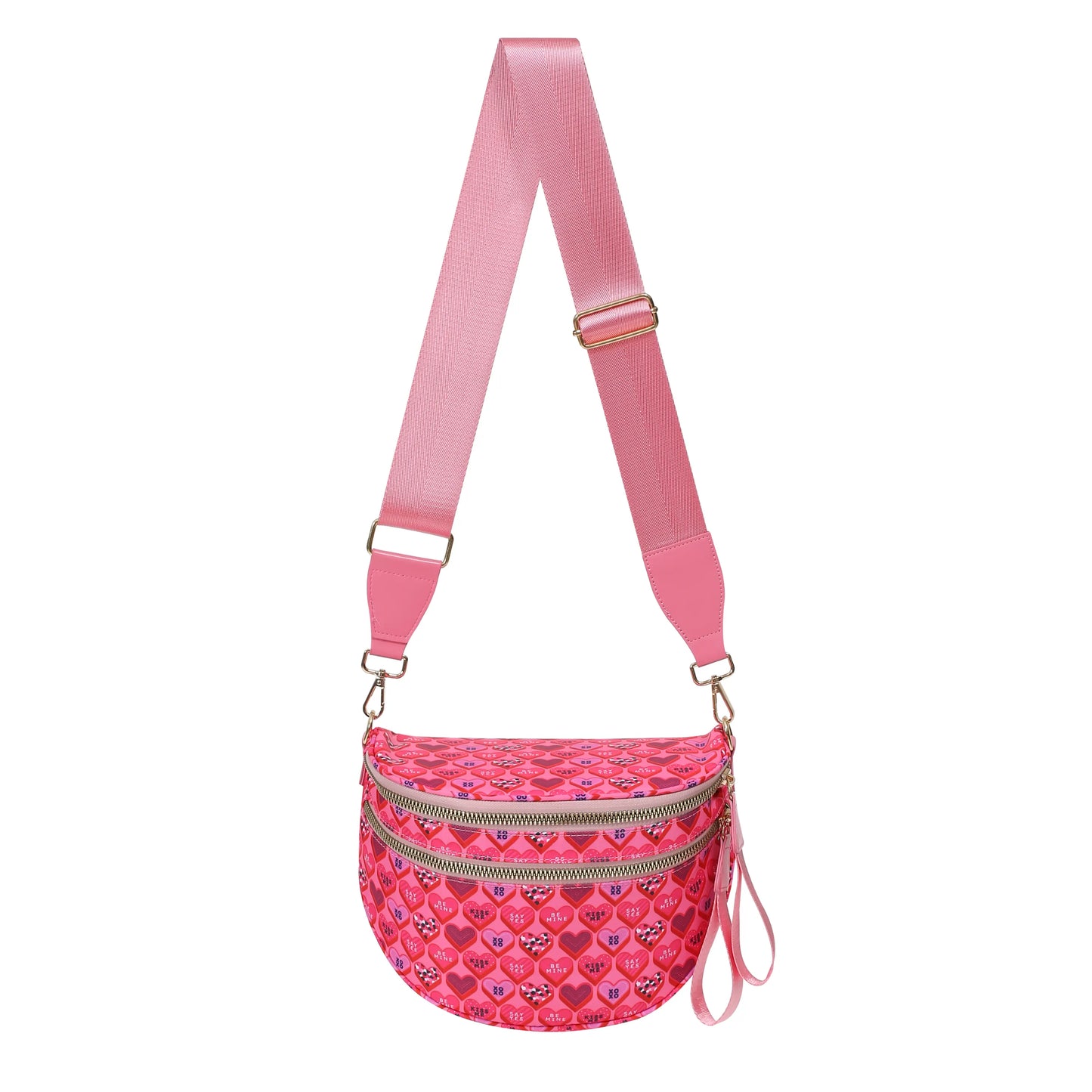 conic-gradient(
  from 90deg,
  #f3709a 0 14%,     /* rose principal */
  #e670ac 14% 28%,  /* rose clair */
  #f23d67 28% 42%,  /* rose-rouge */
  #612c60 42% 56%,  /* violet profond (différenciation forte) */
  #da2e2c 56% 70%,  /* rouge franc */
  #f08fb2 70% 84%,  /* rose doux (respiration) */
  #ffffff 84% 100%  /* micro blanc (séparation visuelle) */
)
