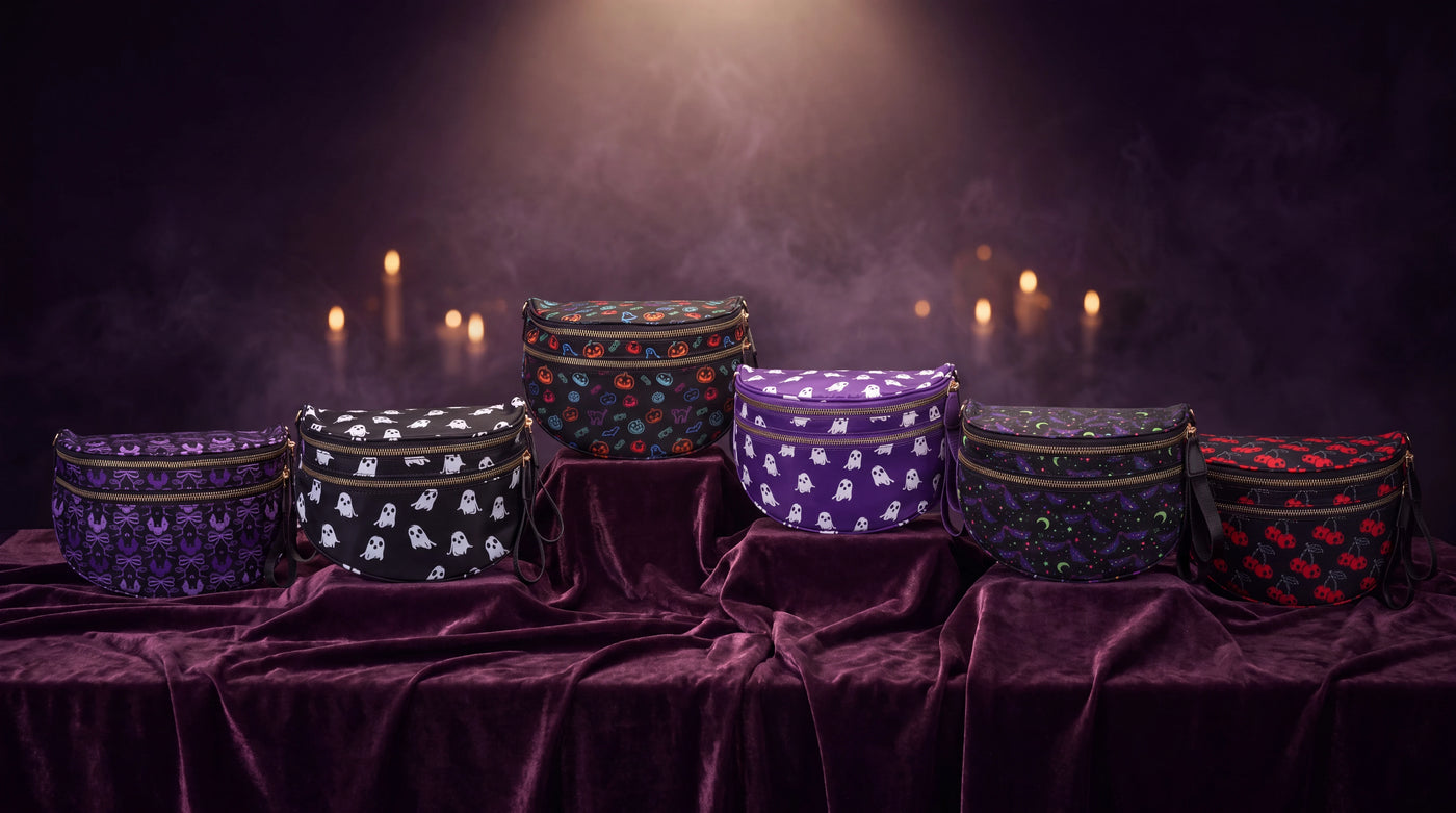 All six Halloween GoFree patterns together