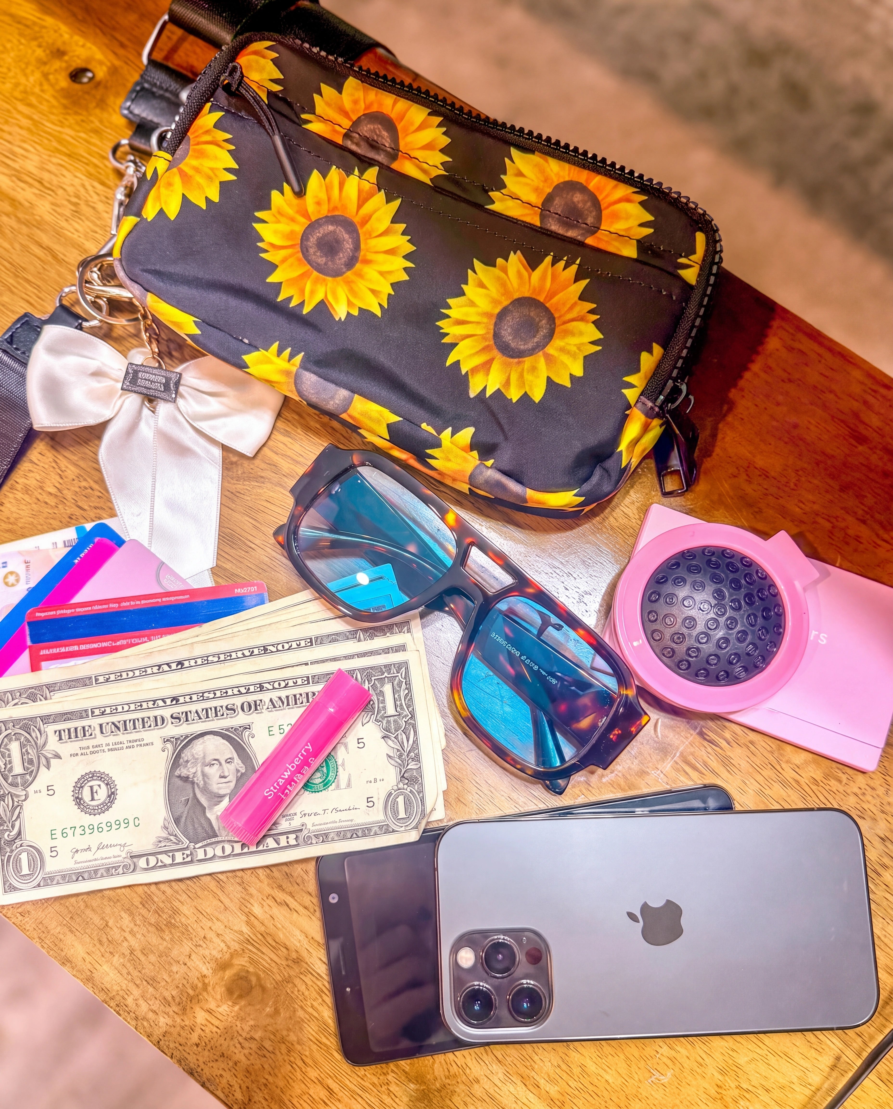 It Holds a Whole Purse. Really.