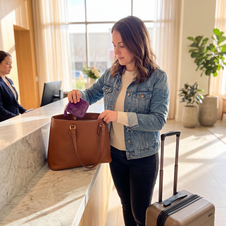 I Panicked at Hotel Checkout — Then Opened My Purse