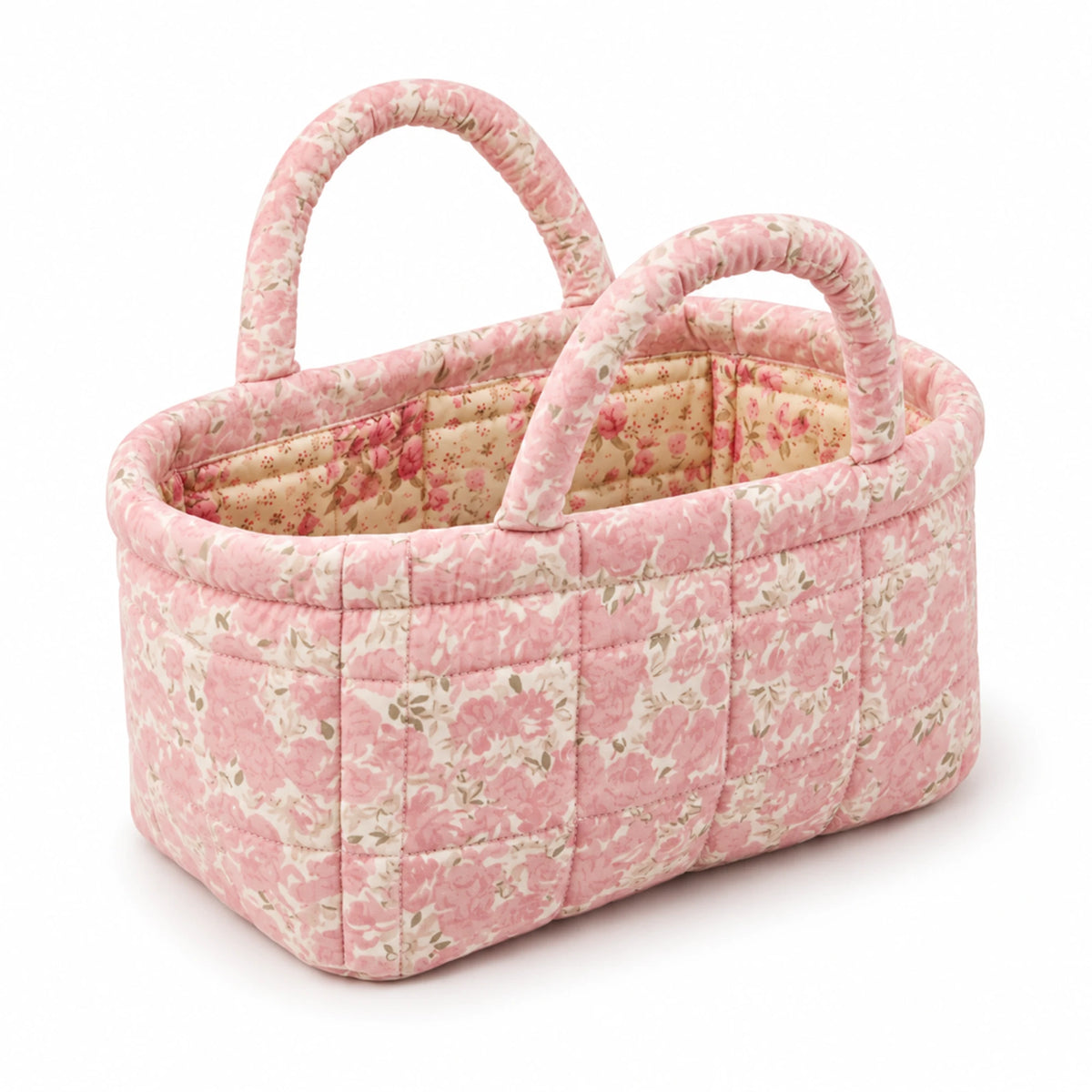 Mini Quilty Blush Rose three-quarter view