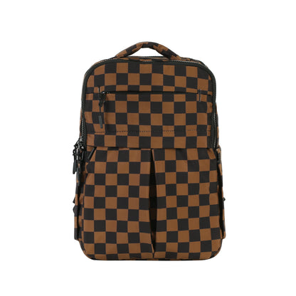 conic-gradient(from 90deg, #845440 25%, #2d2e30 0 50%, #845440 0 75%, #2d2e30 0)
