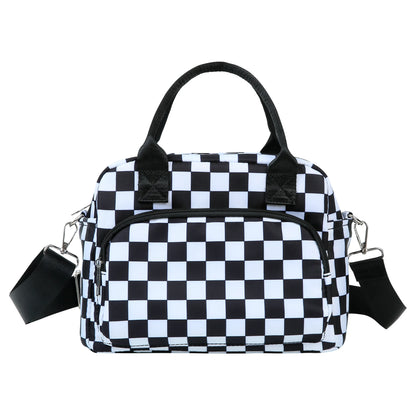 Checkered Black